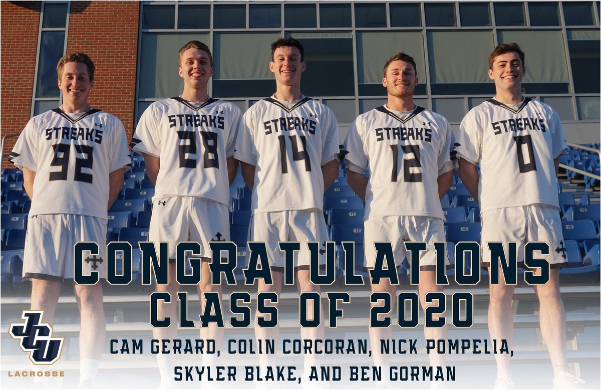 JCUmlax's tweet photo. Congratulations to the Class of 2020!
#GoStreaks #JCUMlax
#ClassOf2020 https://t.co/kKZ4doujt7