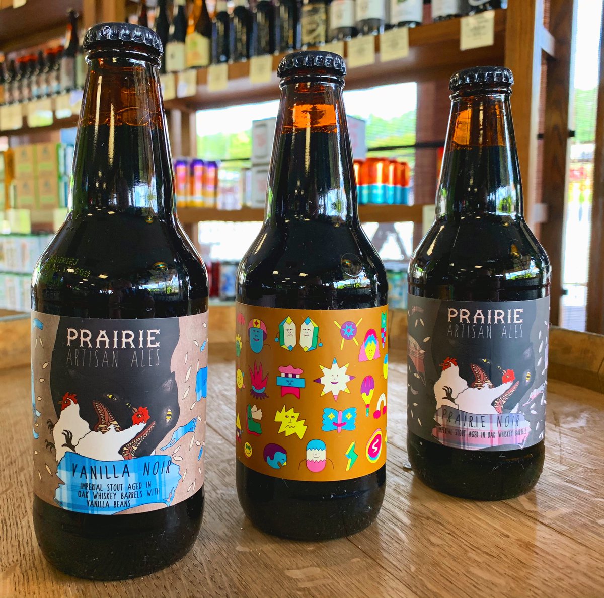 Can’t get enough of high gravity deliciousness? Neither can we. Come grab some bottles of #PrairieArtisanAles!