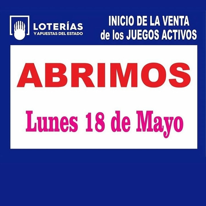 rvict1976's tweet photo. Volvemos!!!
Semana de 18 de mayo 
Primitiva y euromillon.
Semana de 25 de mayo
Bono loto,gordo primitiva, euromillon y primitiva. 
Lotería nacional 
Sorteos a partir del 11 de junio
Suerte! https://t.co/RA9nl847ma