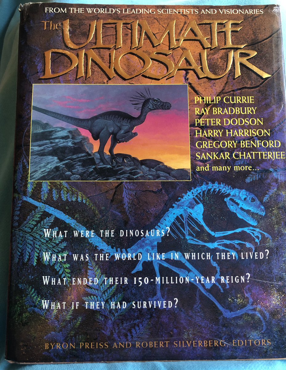 Finished the  #Dinosaurs Past and Present books a while back. The only appropriate follow-up is The Ultimate Dinosaur. Goodness, this is a weird one.