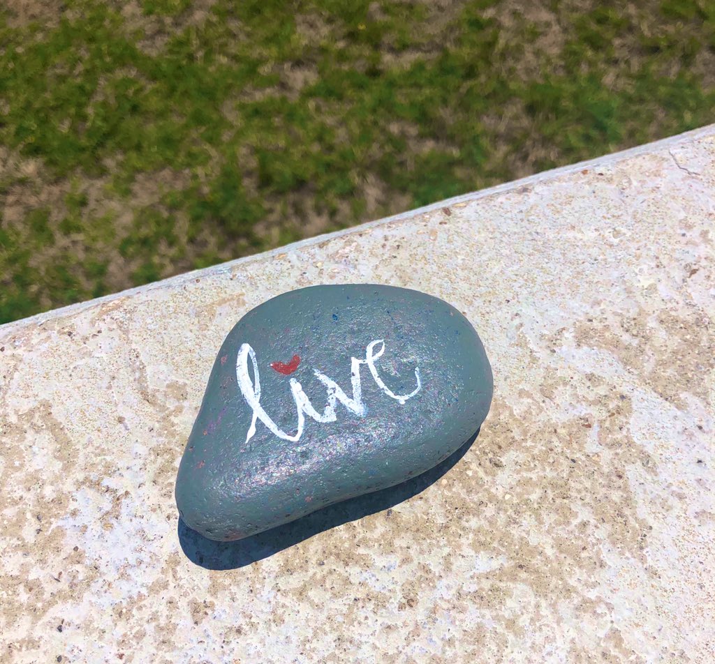 totallyfit478's tweet photo. Sunday morning walk listening to @christomlin ๐ถ finding these along the way #HeSpeaks #SweetMessages https://t.co/mIK3NGpIVd