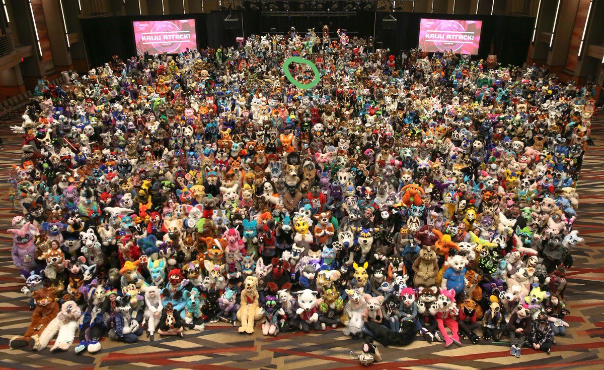 AitrusOtter's tweet photo. I spot an ott @FurryFiesta #LastCon https://t.co/BgajU5EGtu