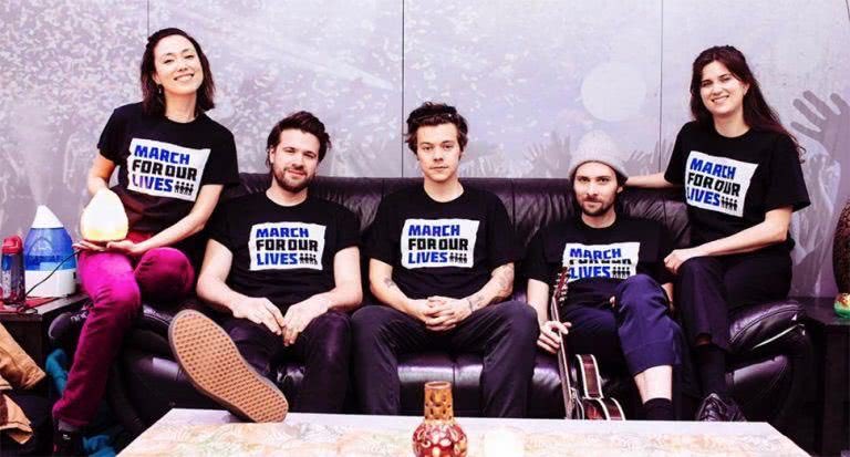 Celebrating the coming release of #WatermelonSugarMV, we wanted to bring back this gem! Harry Styles supports gun violence prevention and so should you! “Cmon Cmon” and go to marchforourlives.com and do “Something Great” to end gun violence.