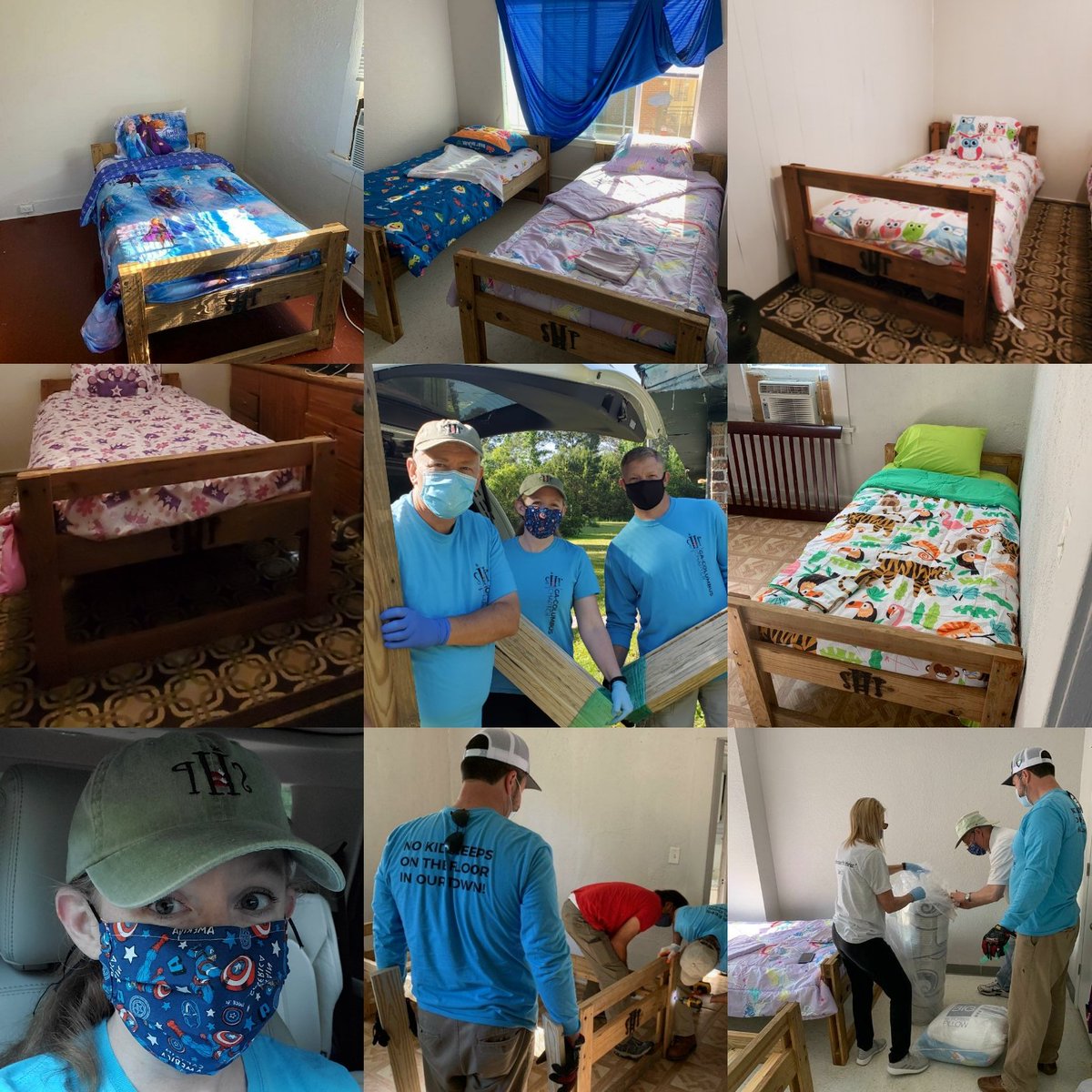 Hungry4History's tweet photo. Another great delivery day! Three families, 6 children, with ages ranging from 3-5 years old, were provided a bed of their own today. Visit us on FB and IG to learn more. https://t.co/qIcwUACTIU 
#WeAreSHP #helpingchildren #nonprofit 
#ColumbusGA #ChattahoocheeValley https://t.co/923PRBtcNy