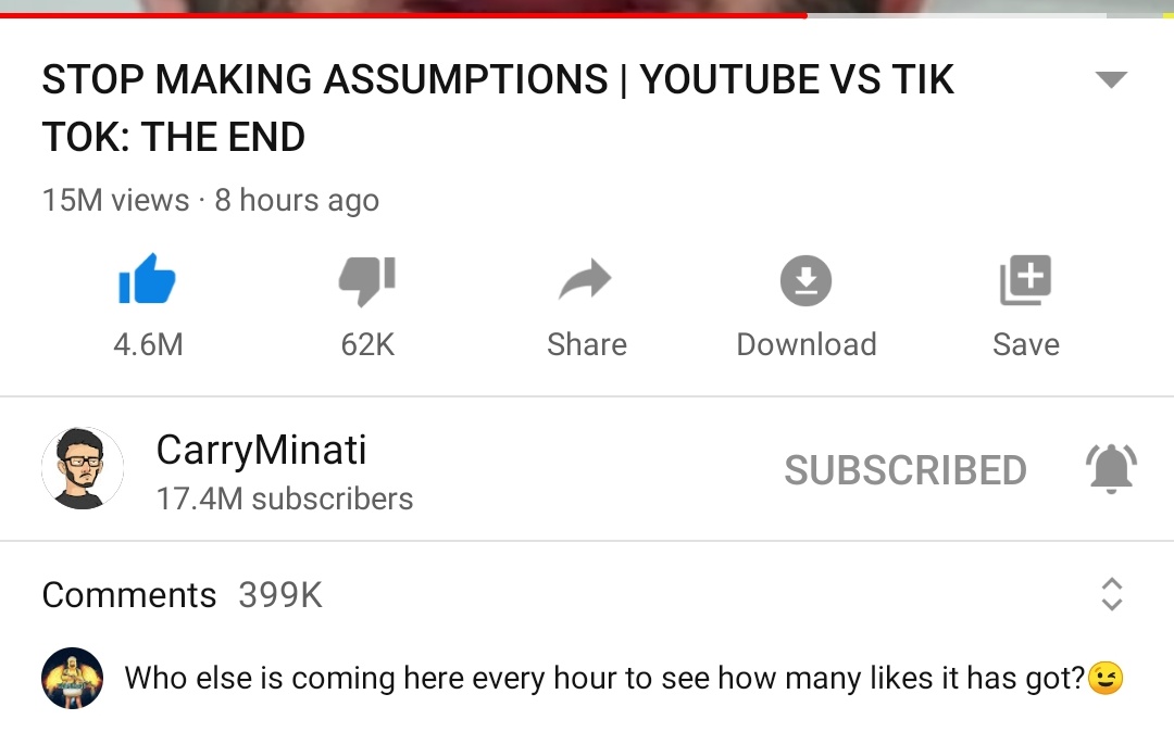 _themuslimgirl_'s tweet photo. #20MFORCARRY we want @CarryMinati laughing again we can't see him like this it hurts for real it hurts like hell ! #carryminatisupport #carryfan https://t.co/NyTla4PusA