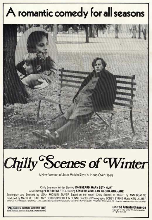 #NowWatching 
CHILLY SCENES OF WINTER (1979)
#ChillyScenesOfWinter #JohnHeard #JoanMicklinSilver #MaryBethHurt PeterRiegert #GloriaGrahame #TwilightTime