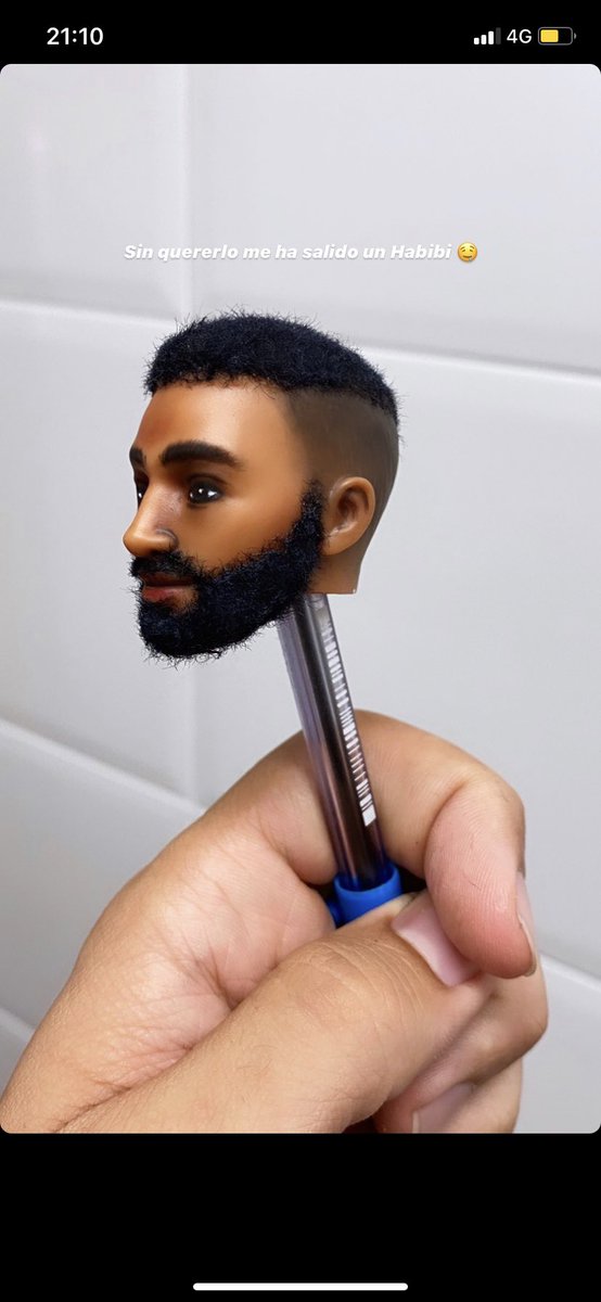 mikelkno's tweet photo. El hombre de tus sueños #doll #repaint https://t.co/INaXahm9QA