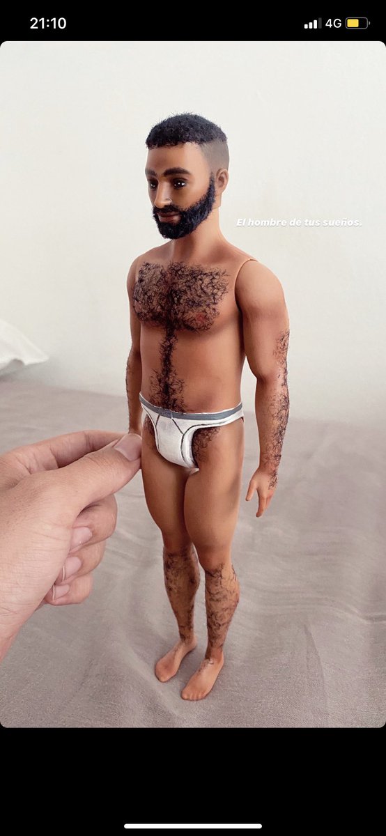 mikelkno's tweet photo. El hombre de tus sueños #doll #repaint https://t.co/INaXahm9QA
