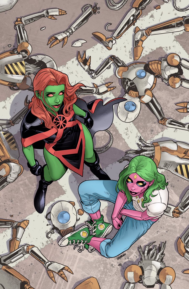 Image result for viv vision and miss martian crossover vasco georgiev