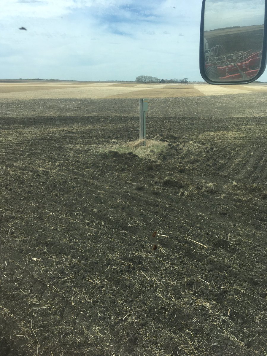 405farmer's tweet image. If I ever have 3 days left to live, I’m taking the D7G around and burying every one of these damn things @SaskTel #stupidplace. #obsolete.