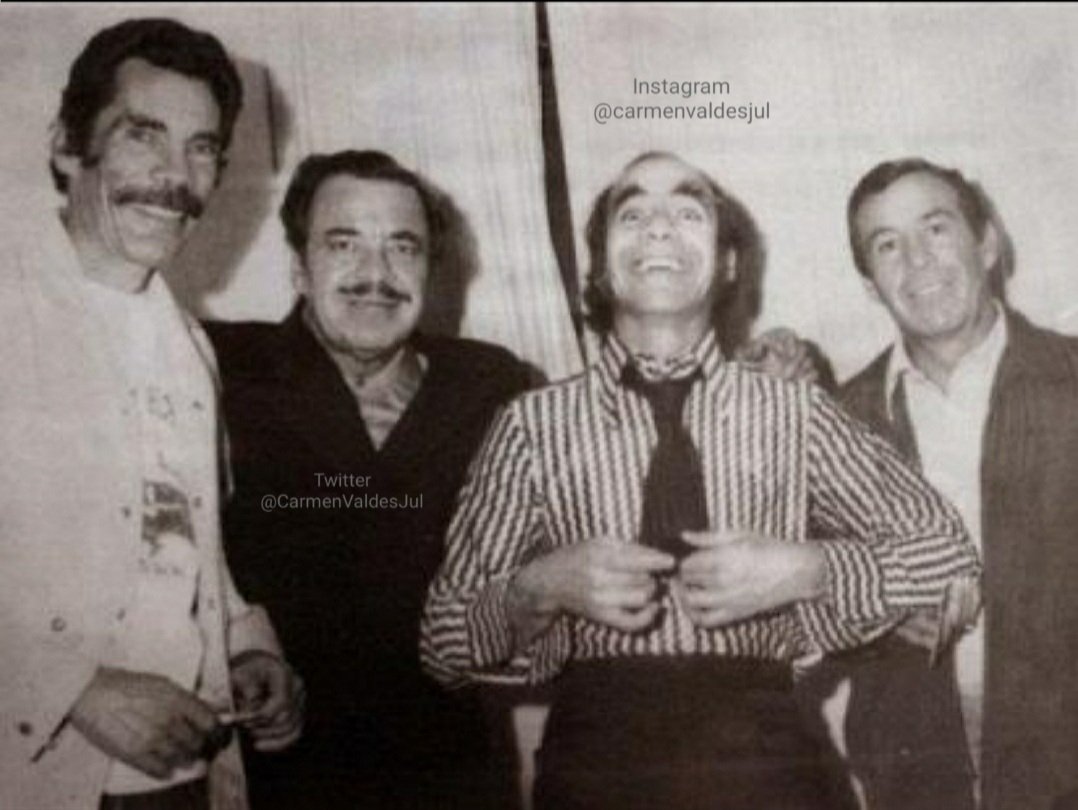 Carmen Valdés/Don Ramón en la vida real... tweet media