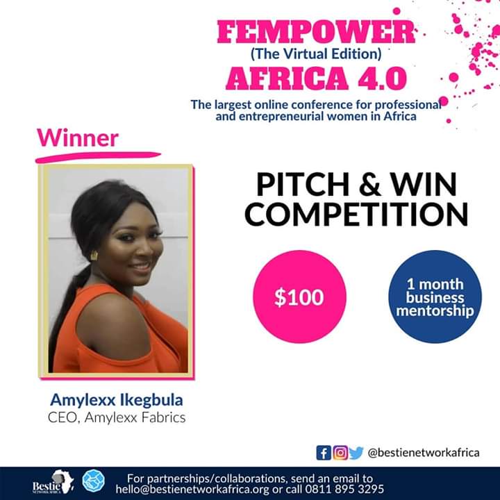 bestienetworkaf's tweet photo. Spot the winners of our Pitch and Win competition!

Our contestants were all amazing but we had to have winners emerge! 

Congratulations Besties!

#FA4
#FemPowerAfrica
#bestienetworkafrica https://t.co/AaQBkP5dCQ