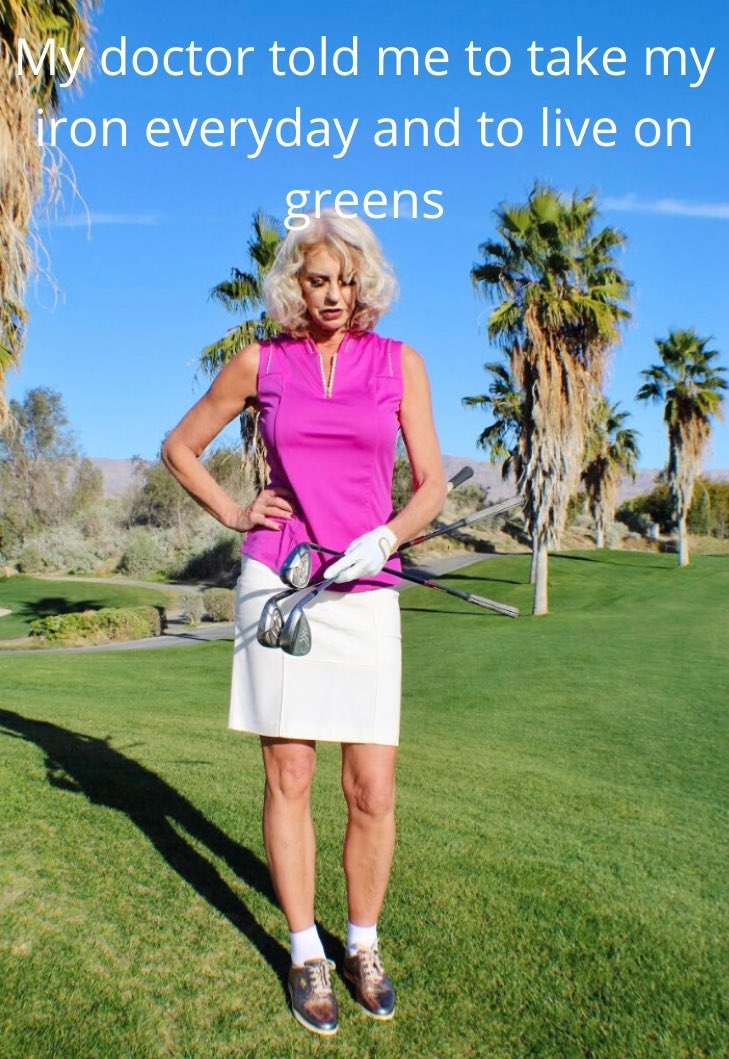 I love to take my iron every day and to live on greens. 

🤗❤️⛳️🏌️‍♀️

#DrsOrders #Iron #Greens #HealthyLiving #FitChick #AerogreenShoes #NailedGolfGloves #TarziSport 

<a href="/AerogreenU/">AerogreenUSA</a> @nailedgolf