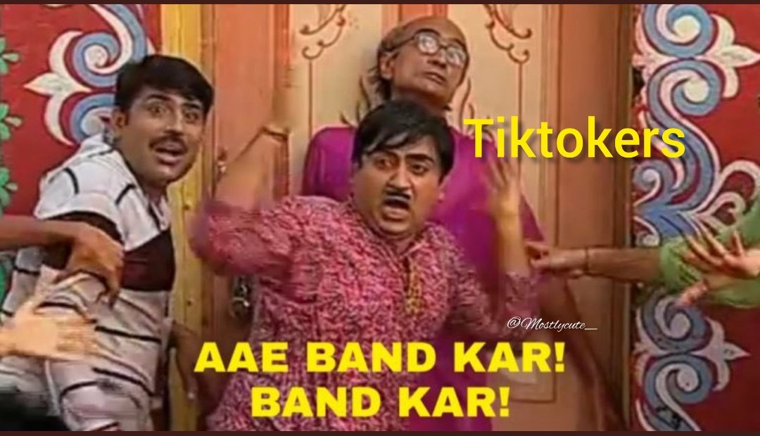 Lakshay_2000's tweet photo. @iamharshbeniwal you nailed it bro !! #RoastNahiFryKarunga 
and after seeing your video tik tokers be like 😂.
#harshbeniwal 
#carrymianti 
#Tiktokvsyoutube 
#YoutubeIndia https://t.co/pInOoy9YkM