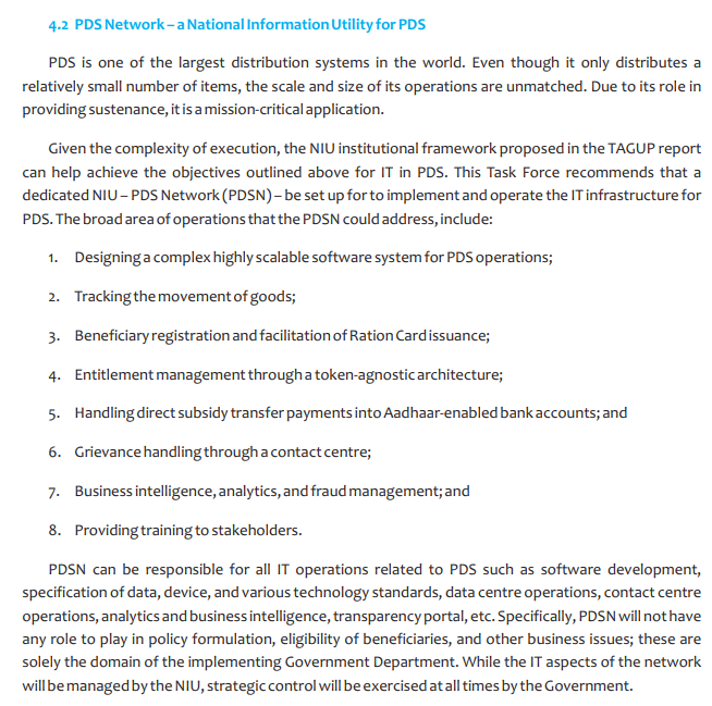 So  #PDSN - What does it do ? TL;DR, all IT & ITeS to be handled by it.