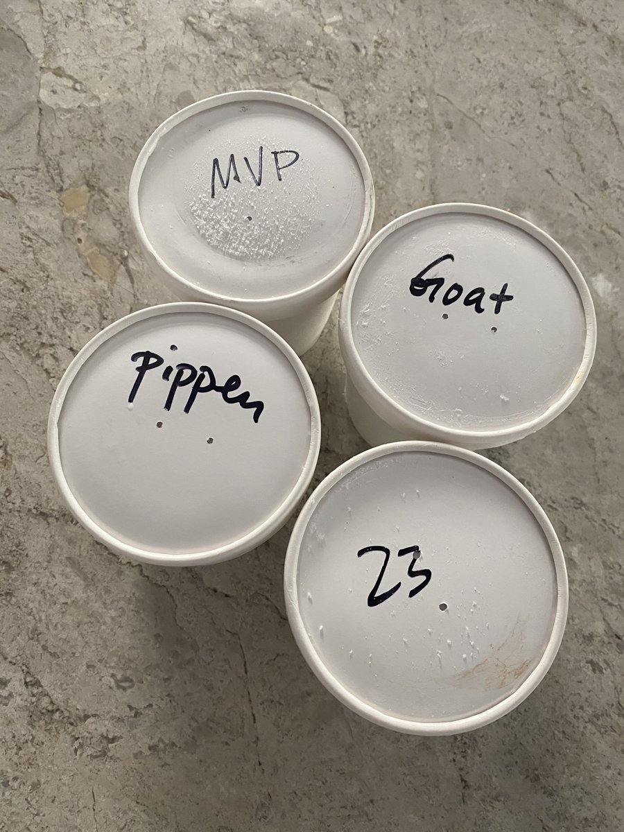 SarahSpain's tweet photo. TONIGHT! The final 2 eps of #TheLastDance & our final #PreDance & #PostDance shows w/ @dannypudi @CJMcCollum @FredVanVleet & Randy Brown!
The stage is set—I’ve even got Bulls-inspired gelato to cry into.
Hang w/ me & @CassidyHubbarth! 8:30 & 11pET on FB! https://t.co/LylHG2ELUR https://t.co/Q43szRzoBA