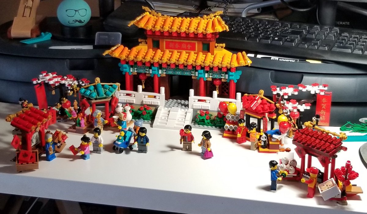 alt_world's tweet photo. Lego Set 80105 Chinese New Year Temple another gorgeous build from the Spring Festival range. Now, how to incorporate it into Legoville.

#Lego #LegoCity #Afol #Legoville #LegoBuild #LegoSpringFestival #LegoTemple https://t.co/RB25yfOOH1