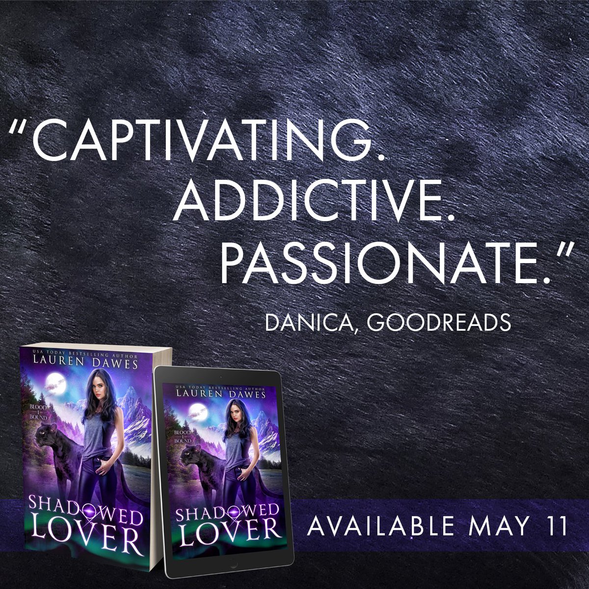 authorldawes's tweet photo. "Captivating. Addictive. Passionate."

https://t.co/1fTYSzoxDz

#blackjaguars #shifters #PNR #urbanfantasy #urbanfantasylovers #PNRlovers #PNRreaders #urbanfantasyreaders #urbanfantasyreadersofinstagram #newread #newrelease https://t.co/WeThQyUotn