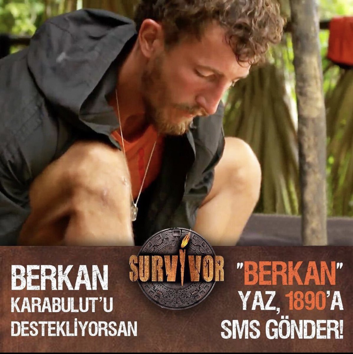 Berkan yaz 1890 a gönder! her zaman arkadayız! #survivo2020