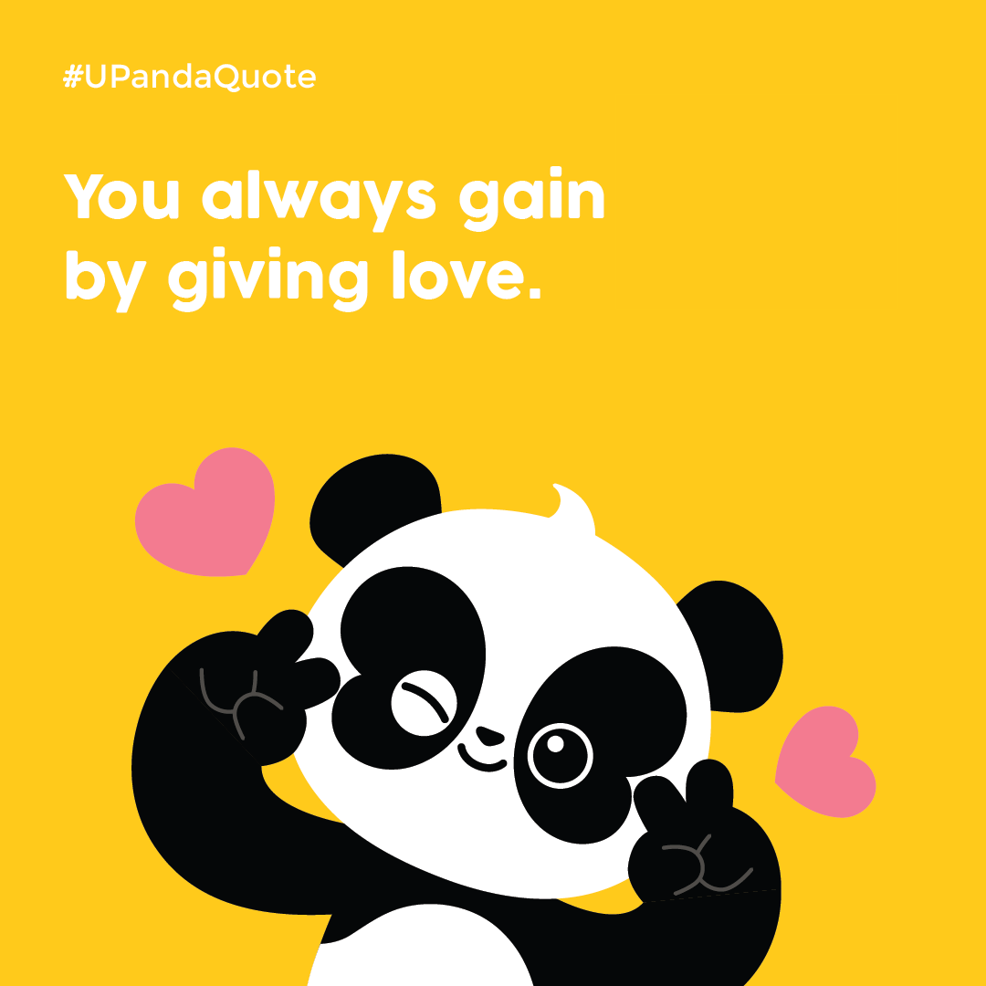 APu_Upanda's tweet photo. Showing true love and care is good for your step up forward in your life during the hard time.
https://t.co/rmuiYfMdZZ
#UpandaQuote #BeTogetherBeBetter #wordstoliveby #thoughts #quoteoftheday #quotestoliveby #quote https://t.co/GLjAHxa1hX