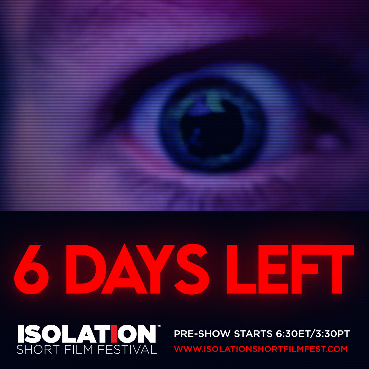 Isffest's tweet photo. We are holding on to the edge of our seats  👉 6 days left! https://t.co/opquyHGMxp