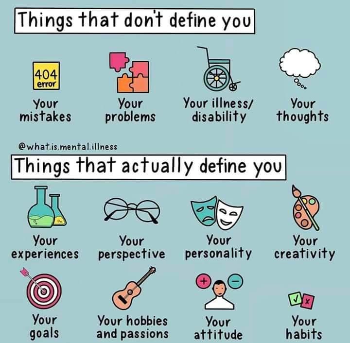 PSA: Focus on what is within your control.
📷 What is Mental Illness