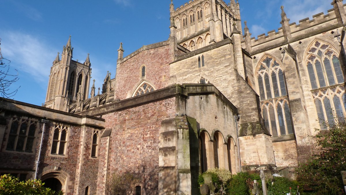 Bristol, St Augustine (of Canterbury) isn't in the Valor for some reason, but enough survives of its late medieval accounts to put its gross general income at £692, so rank 55th two places behind Bath's £707. It is the best-preserved Austin precinct in England.