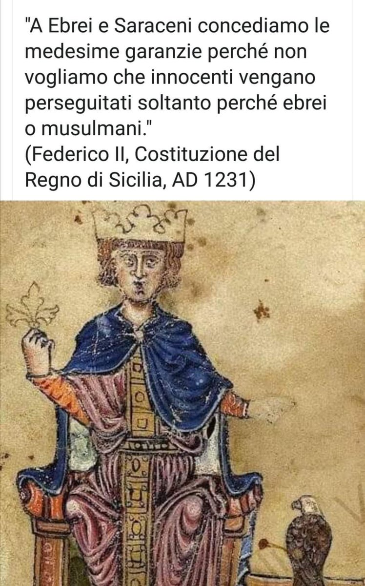 amandil5's tweet photo. Il 18 Maggio 1198 / Incoronazione di Federico II Hohenstaufen come Re di Sicilia nella Cattedrale di Palermo. 
18 Maggio 2020 / In questo stesso giorno Cristiani, Ebrei e Musulmani ritorneranno ad abitare i loro luoghi di culto. #chiesa #preghiera #religione https://t.co/XvvEOdrYHy
