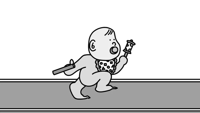 国民の期待を背負った赤ちゃん 