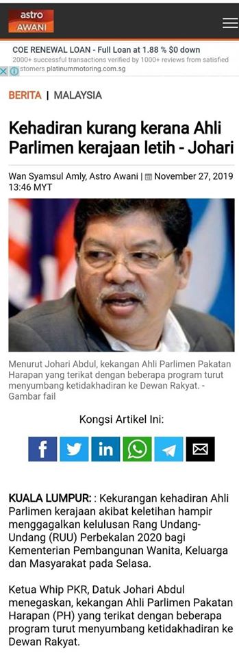 MCAHQ's tweet photo. Semasa jadi kerajaan, macam-macam alasan mereka bagi kenapa ponteng parlimen

Bila jadi pembangkang balik, barulah meroyan minta nak sidang penuh, nak memperjuangkan suara rakyat

Dulu suruh jalankan tugas elok-elok tak mau, sekarang nak salahkan siapa?

https://t.co/pCvEHq9Vx7 https://t.co/V4iwoq1KgU