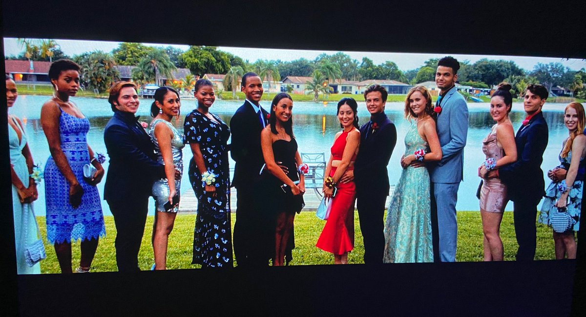 TheGrapevineTV's tweet photo. Watching the movie Waves and had to pause during the prom scene of the film. Tell us what ya’ll notice. The media is powerful. Never forget. https://t.co/ptrqbvcQMV