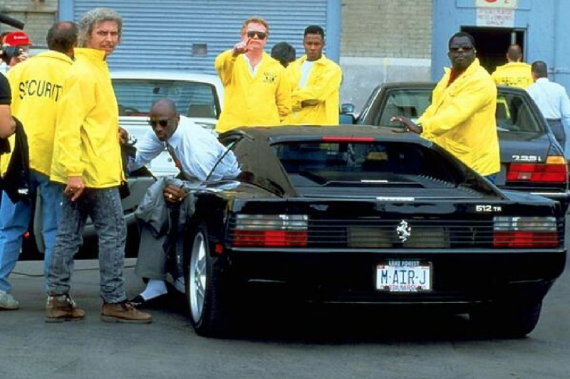 JasmineLWatkins's tweet photo. MJ's license plate game was undefeated #TheLastDance https://t.co/obcPV0mu9K