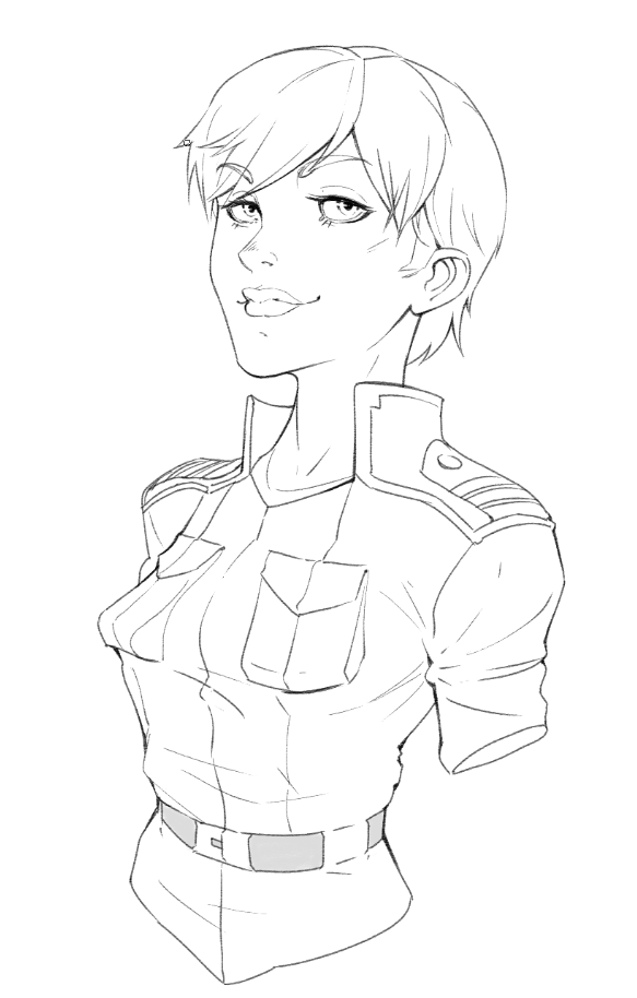 MosNesTweets's tweet photo. Fourth of a set of @Lancer_RPG portraits for all my Players' pilots. https://t.co/X1wBldZx5Z