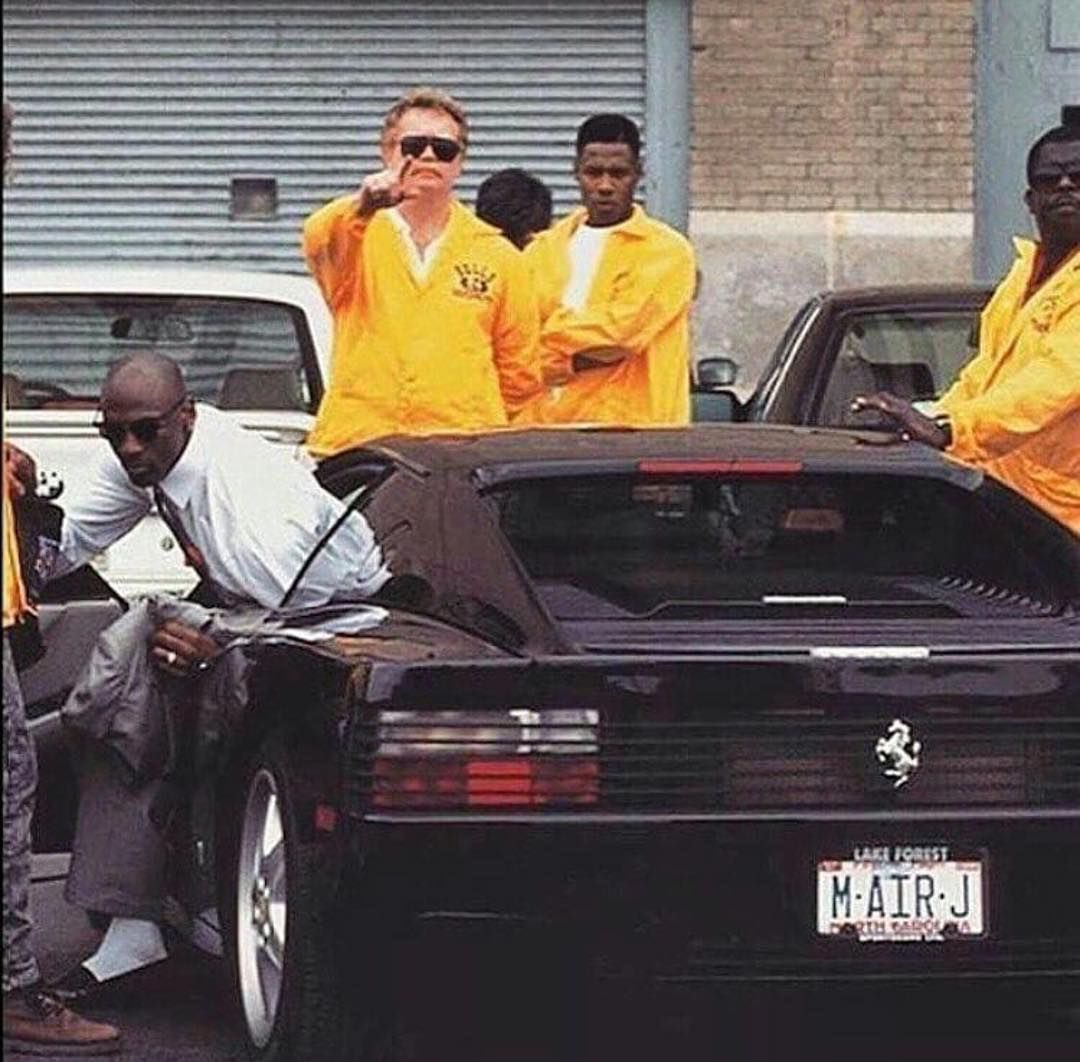 michael jordan's ferrari