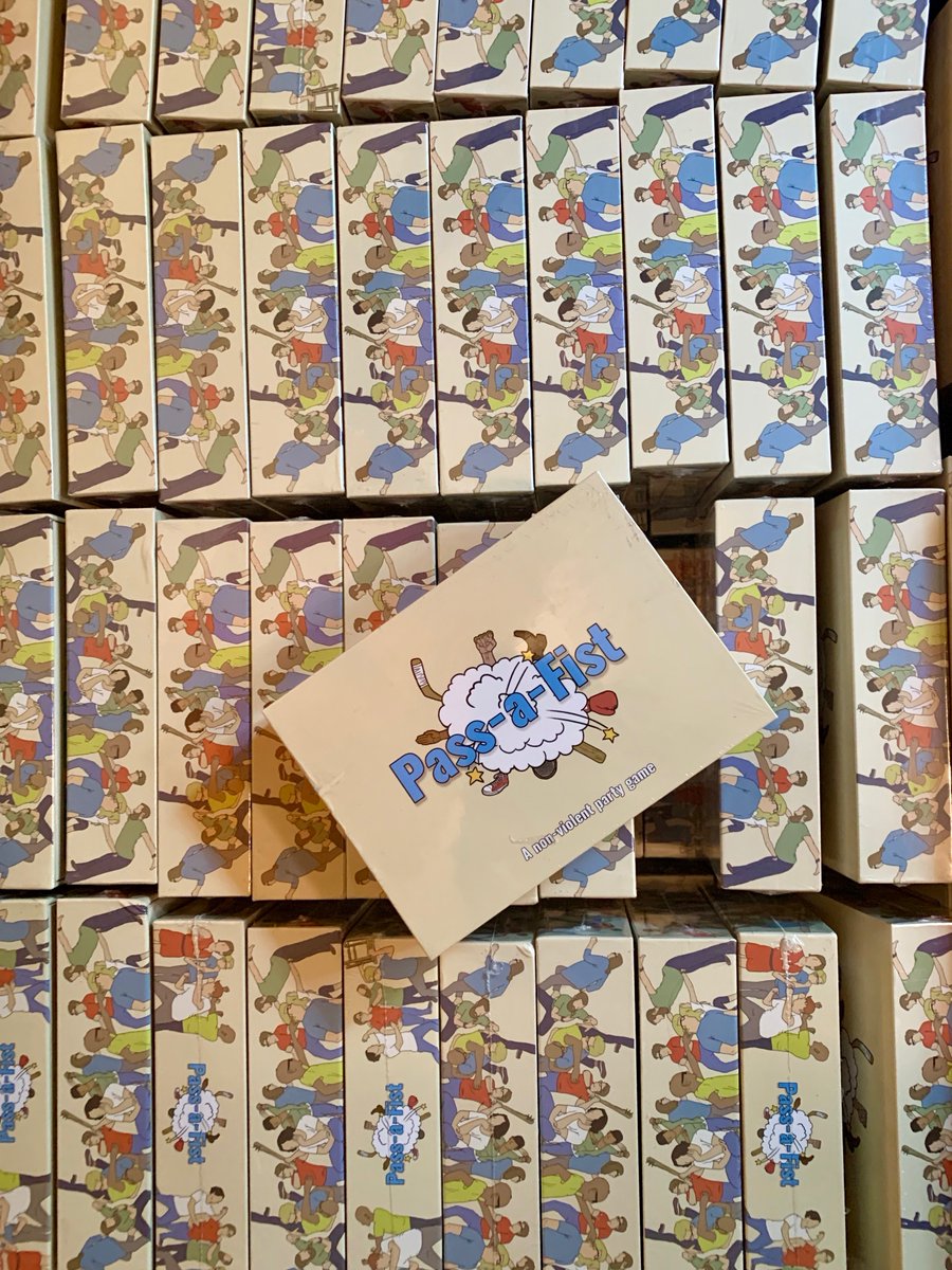 Now available! While everyone else was hoarding toilet paper, we were hoarding copies of Pass-a-Fist. Get yours on our website: pass-a-fist.com/buy/pass-a-fist #passafist #fightresponsibly