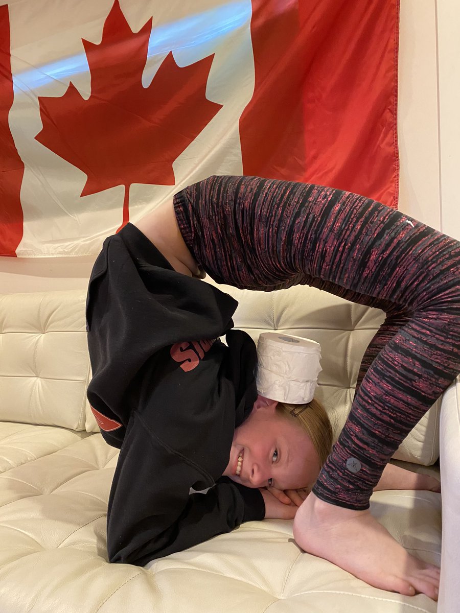 OttawaMaryJ's tweet photo. After kicking excitement earlier, someone is getting bored and finding ways to amuse herself #SanitizerShowdown #SportMartialArts #SportKarate #MATAction #MartialArtsTech #VirtualKarate #VirtualMartialArts #AWMA #10thDegreeWeaponry #InThisTogether https://t.co/9hSSSyt4Yq