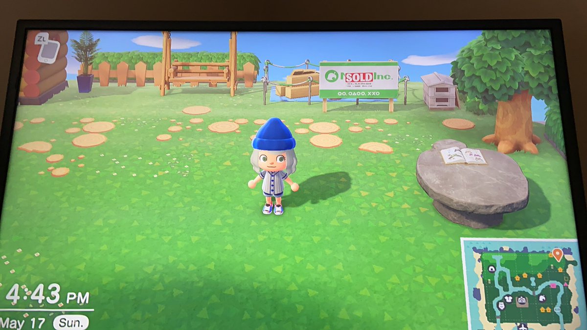 acnh762's tweet photo. Got this spot ready for Bob when he moves in tomorrow 🤩 https://t.co/NveVXl9rQN