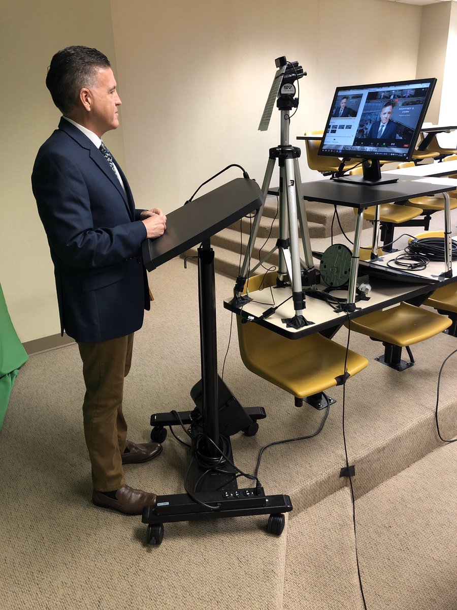 DeanMikeBarry's tweet image. Behind the scenes at today’s @STCL_Houston Celebration of Graduates.  Thank you to the whole South Texas team for pulling off an amazing commemoration for our students.  Great team, great teamwork!  #STCLGrad