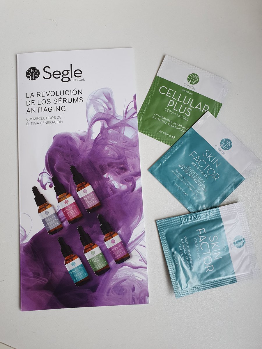 Gracias <a href="/Segle_clinical/">Segle Clinical</a> por enviarme estas muestras...