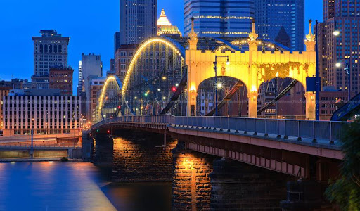Pittsburgh bridges as pop girls, a thread (1/7)