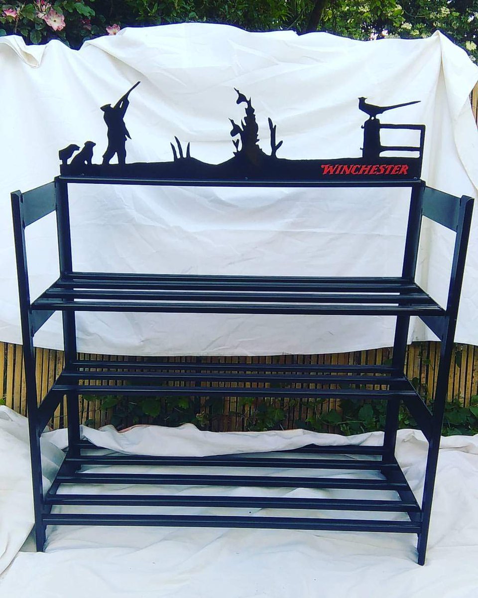 HandyTraps's tweet photo. Handy traps also do bespoke work. Always with a rural theme and the silhouettes you see are all cut free hand with a plasma cutter https://t.co/zAtHwfbvke