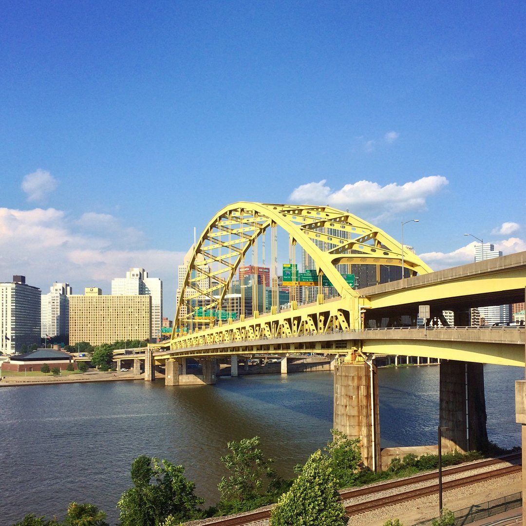 Pittsburgh bridges as pop girls, a thread (1/7)