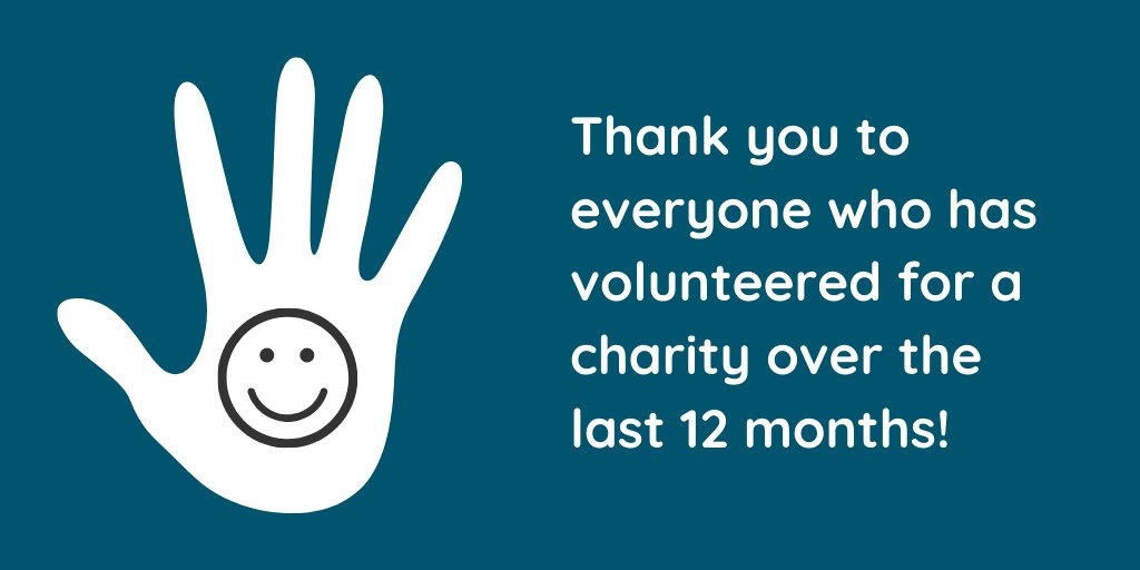 This week is National Volunteer Week. More than 3 million Australians volunteer for charities each year. Thank you to everyone who has volunteered for a charity during the last 12 months! #NVW2020 #waveforvolunteers