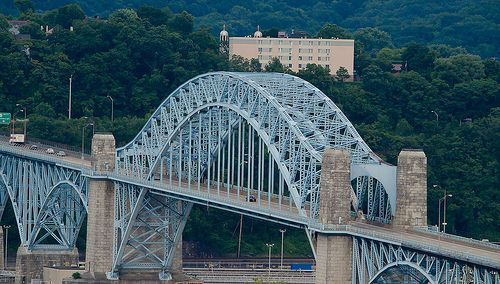 Pittsburgh bridges as pop girls, a thread (1/7)