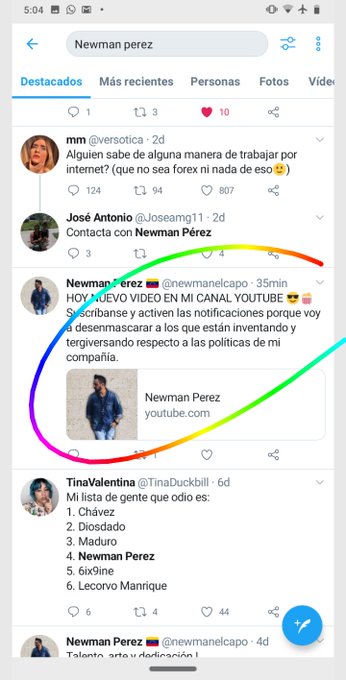 Porque cada vez que Newman P&eacute;rez se hace tendencia por cosas de estafas aprovecha para hacer publicidad<a href="/tag/nuevafotodeperfil"class="tags"><span>#nuevafotodeperfil</span></a>