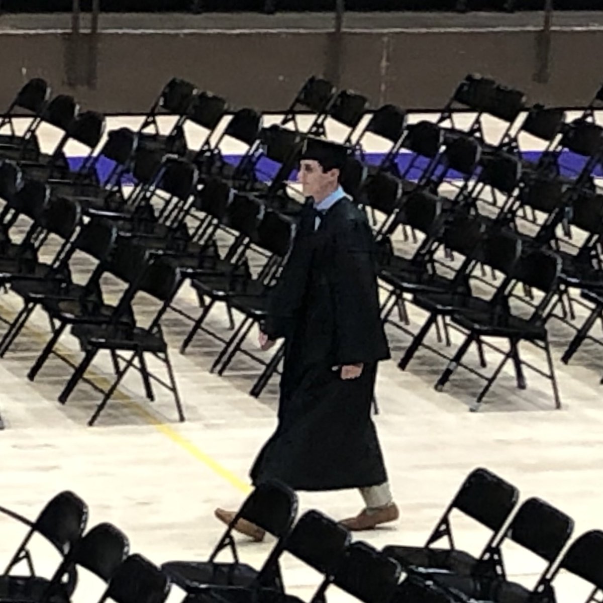 PurplesBaseball's tweet photo. @thurmanjonah1 is now a graduate of @BGHSPurplesNews! #classof2020 https://t.co/dw5X5XUOsa
