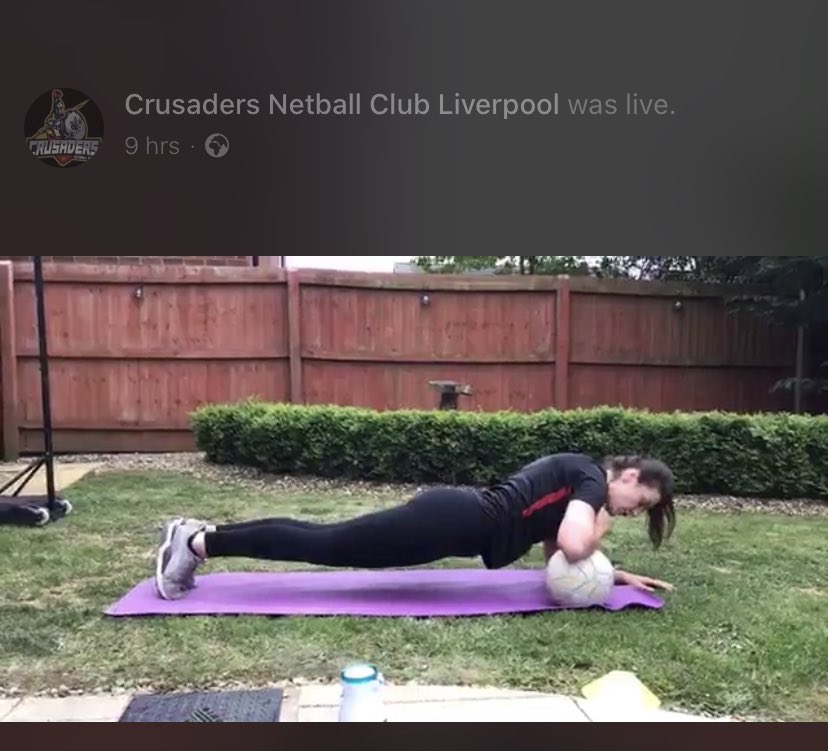 CrusadersNetba1's tweet photo. Today we went live for our third Netball Training Session. Link to the full video https://t.co/GaCoKIoF5o #netball #netballathome #homeworkout #liverpool #keepfit #lockdownfitness #lockdownlife @ashleighwilson80 @susiefleur1975 @healthinessliv @solosessionsuk @englandnetball https://t.co/LtpU2gYmtV