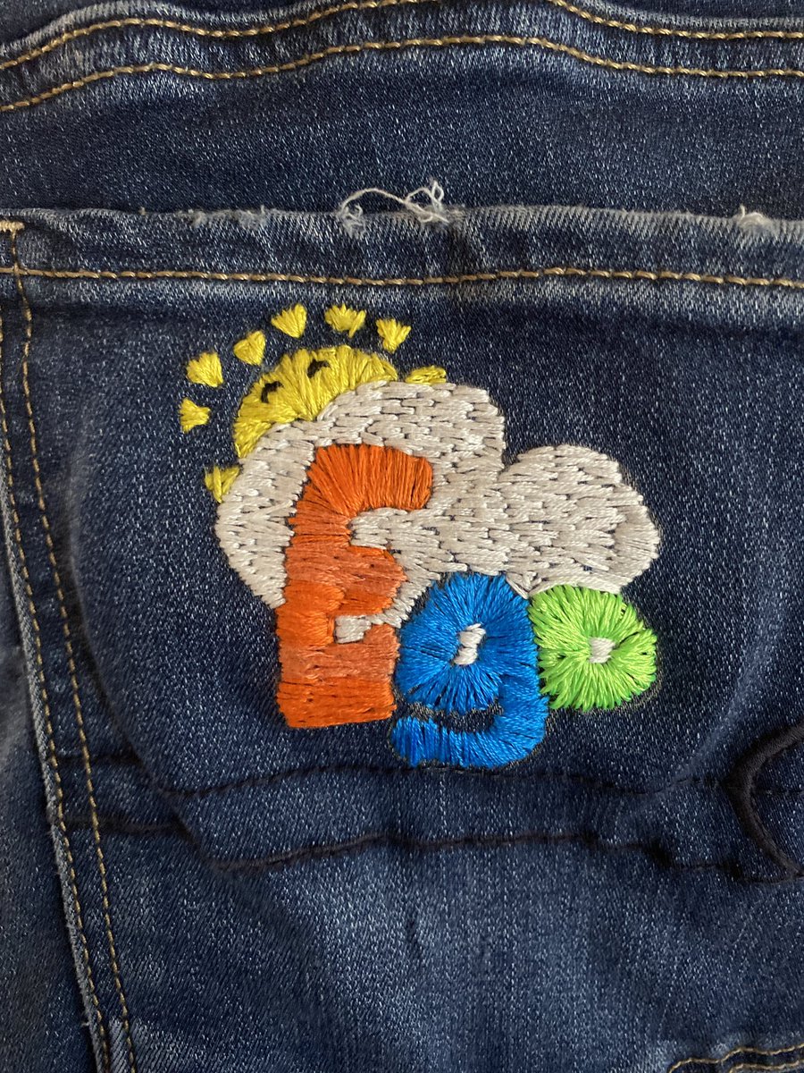 bluedream0613's tweet photo. Just started learning how to hand embroider.. I want to make my own patches... this 2nd attempt...
#EGO #Hobi #Sun #MySunshine
#SunClouds #OUTROEGO https://t.co/kRGQFBgfUz