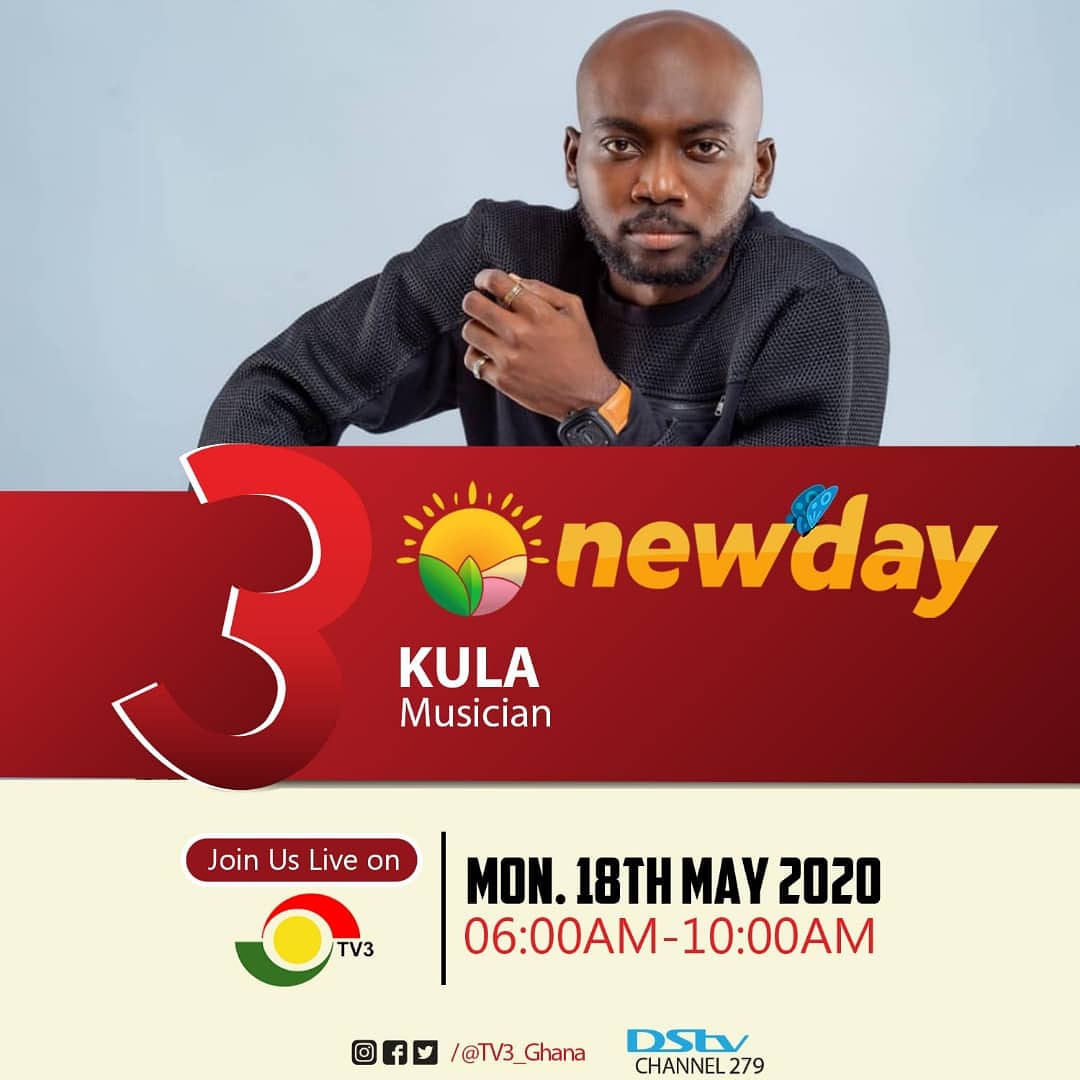 proud_blakk's tweet photo. @kulaGH will be on @tv3_ghana tomorrow 6am-10am on #NewDay, dont miss this! #KulAddicts #BoiWeiPaa @KULAddicts https://t.co/9uaJhG5Qc9
