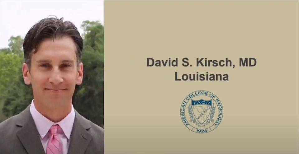 Congratulations to my great friend and long colleague @Dkirschmd for becoming an ACR Fellow. Very deserving!!!Just wish we could have celebrated in person @RadiologySocLA @OchsnerRads #ACR2020